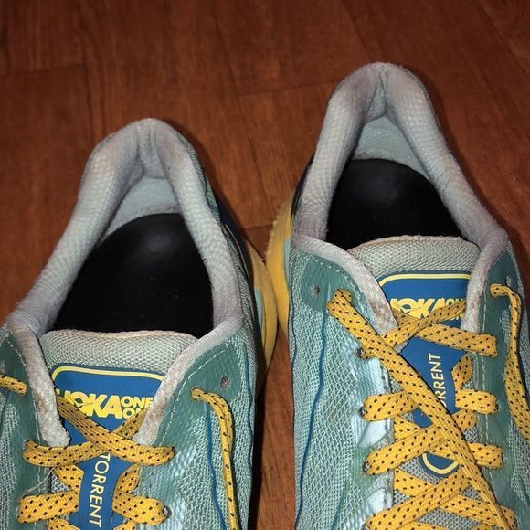 Hoka One One Blue Torrent Trail Run Shoes - Picture 8 of 8